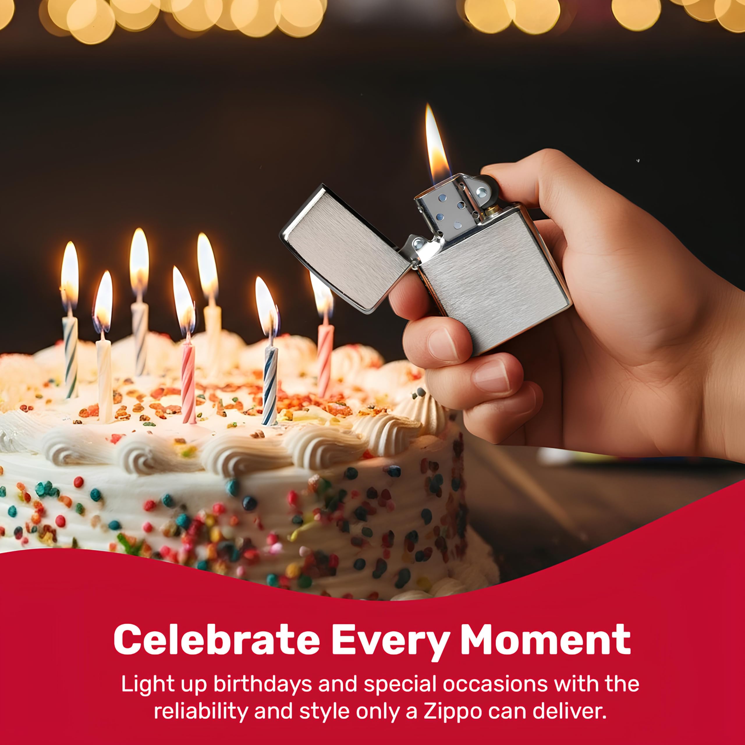 Zippo Made in USA heritage conveys trusted craftsmanship.