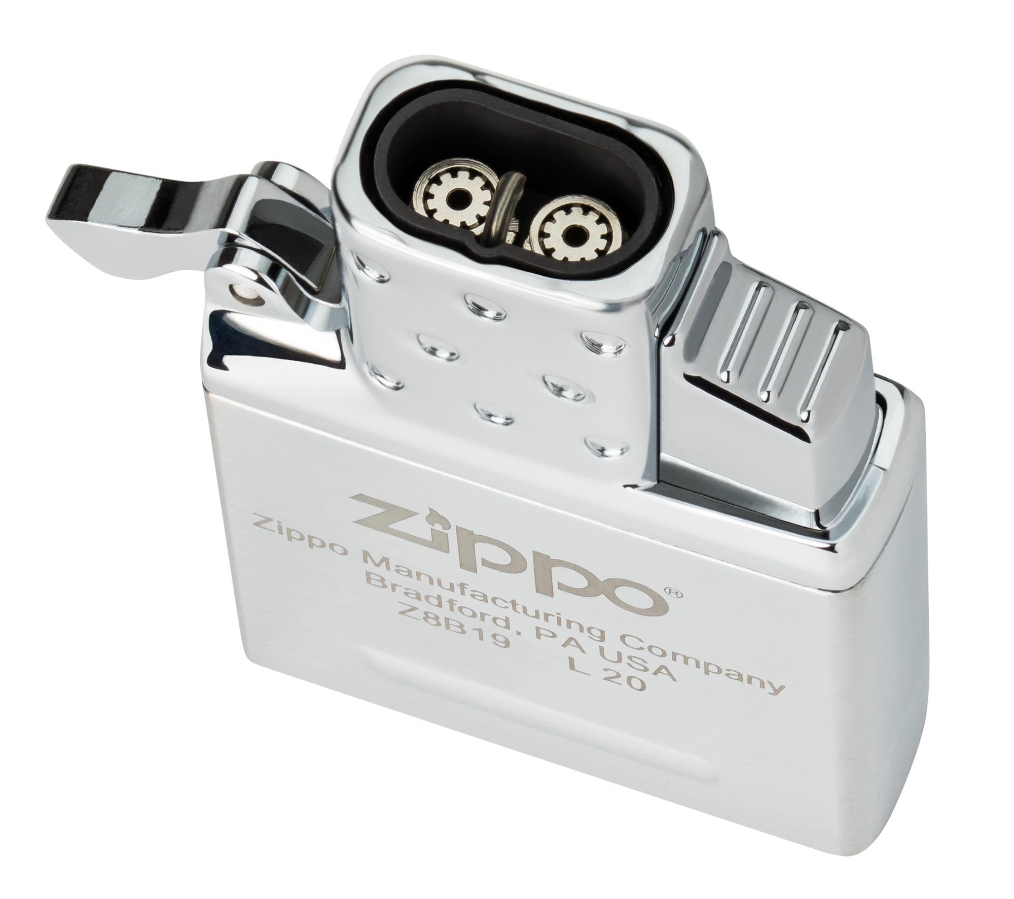 Zippo Single Torch Insert with odorless flame and push-button ignition for quick starts