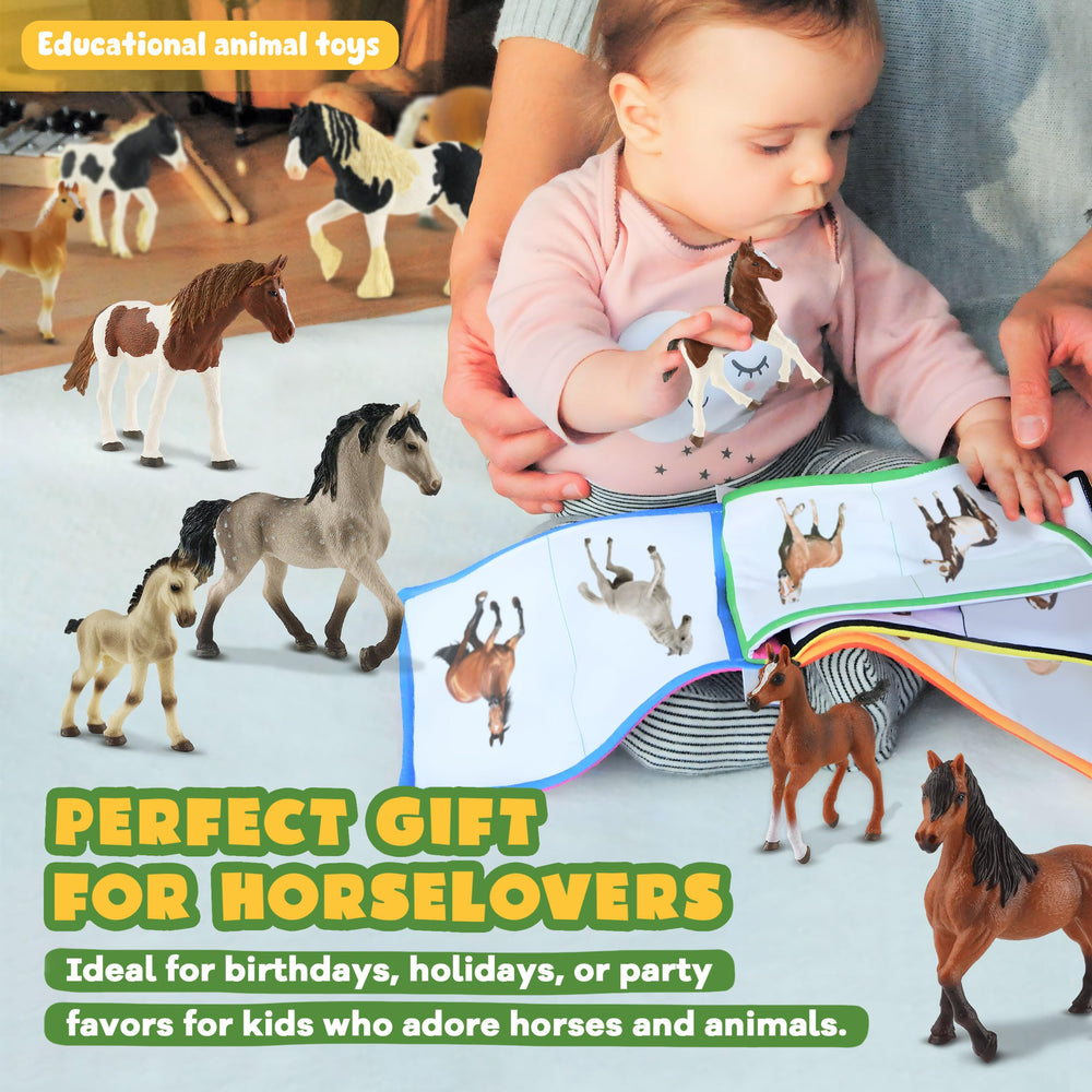 Zippytots birthday rewards and classroom activities with lifelike horses.