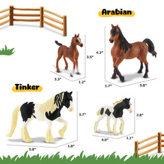 Zippytots detailed breed variety horses inspire creative play and education.