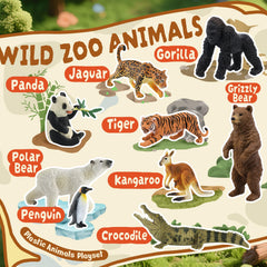 Zippytots gorilla figure with detailed features for tactile learning.