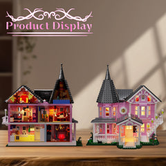 ZIQILIGHTING Pink Palace interior reveals detailed rooms for storytelling.