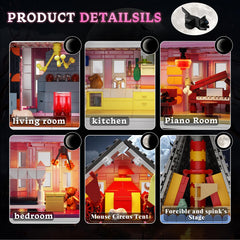 ZIQILIGHTING Pink Palace lighting kit adds warm ambiance to scenes.