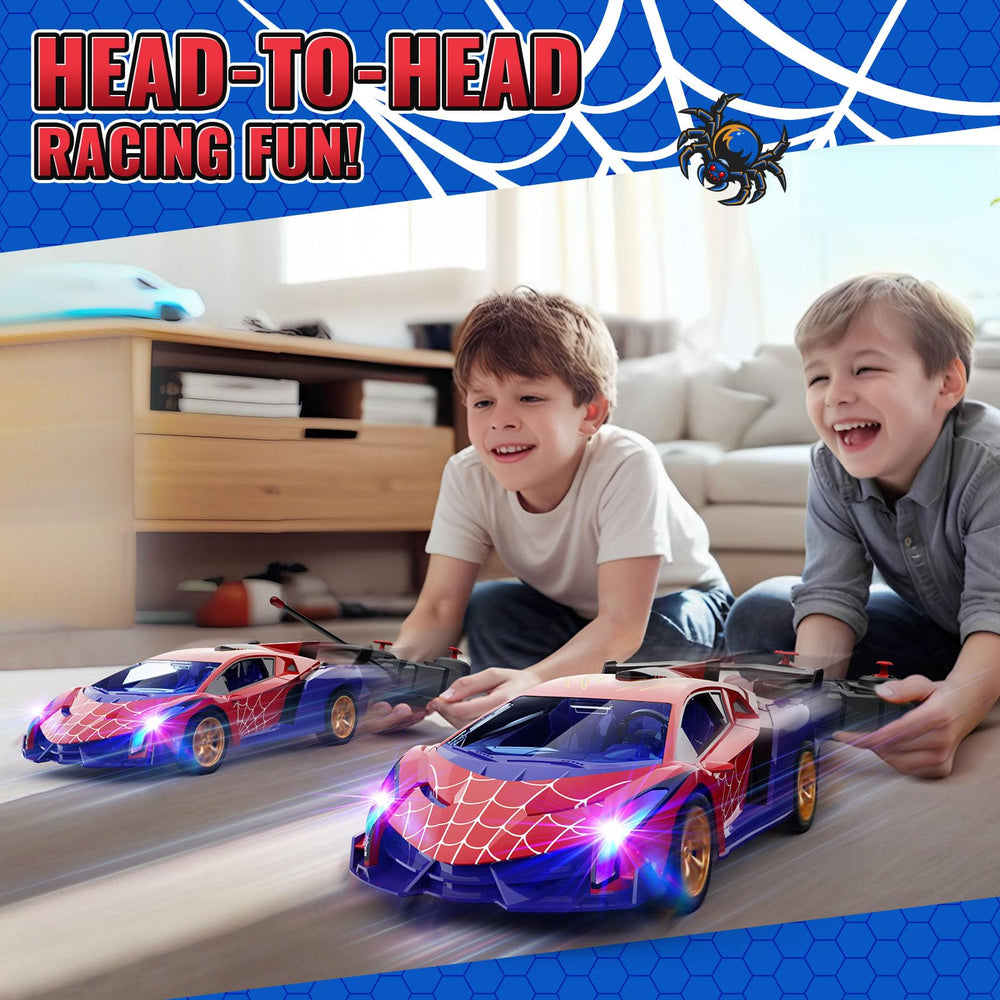 ZIROKAY Spider RC Car ideal for hallway racing in living rooms