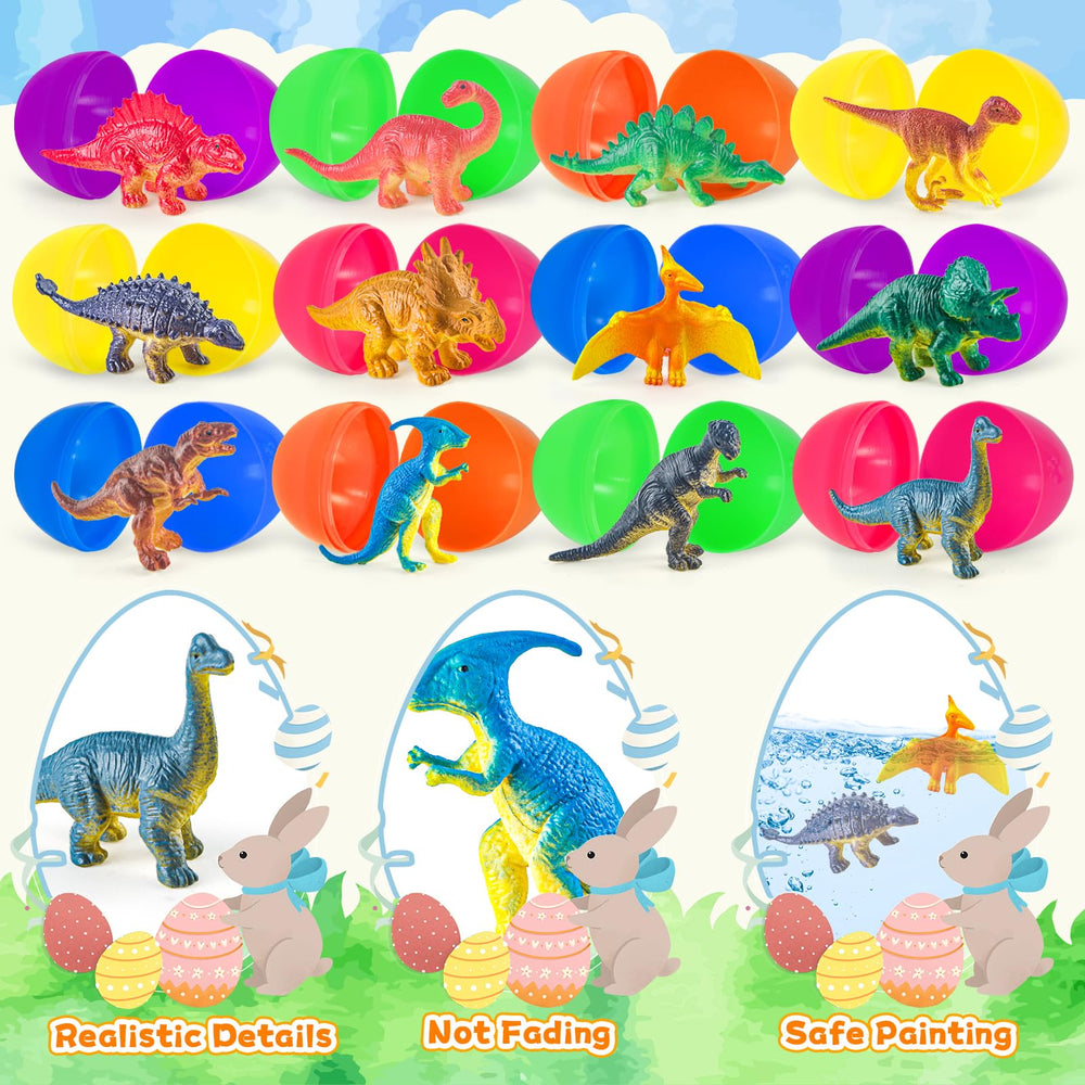 ZIRSENG prefilled Easter eggs packaging shows 24 eggs ready for filling