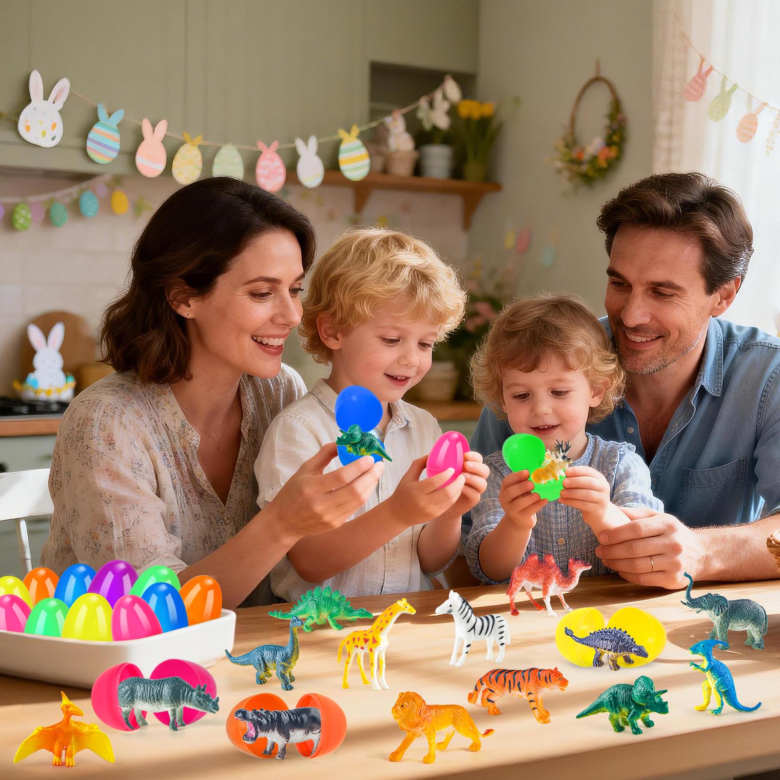 ZIRSENG eggs made from safe, non-toxic eco-friendly plastic