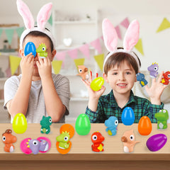 ZIRSENG premium rubber dino puppets encourage interactive play and learning.