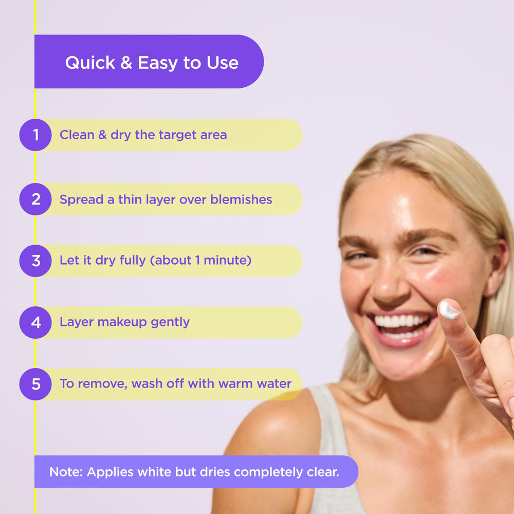 ZitSticka travel tube ready for on-the-go blemish care.