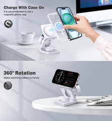 Ziweo charging area dedicated to Apple Watch cradle