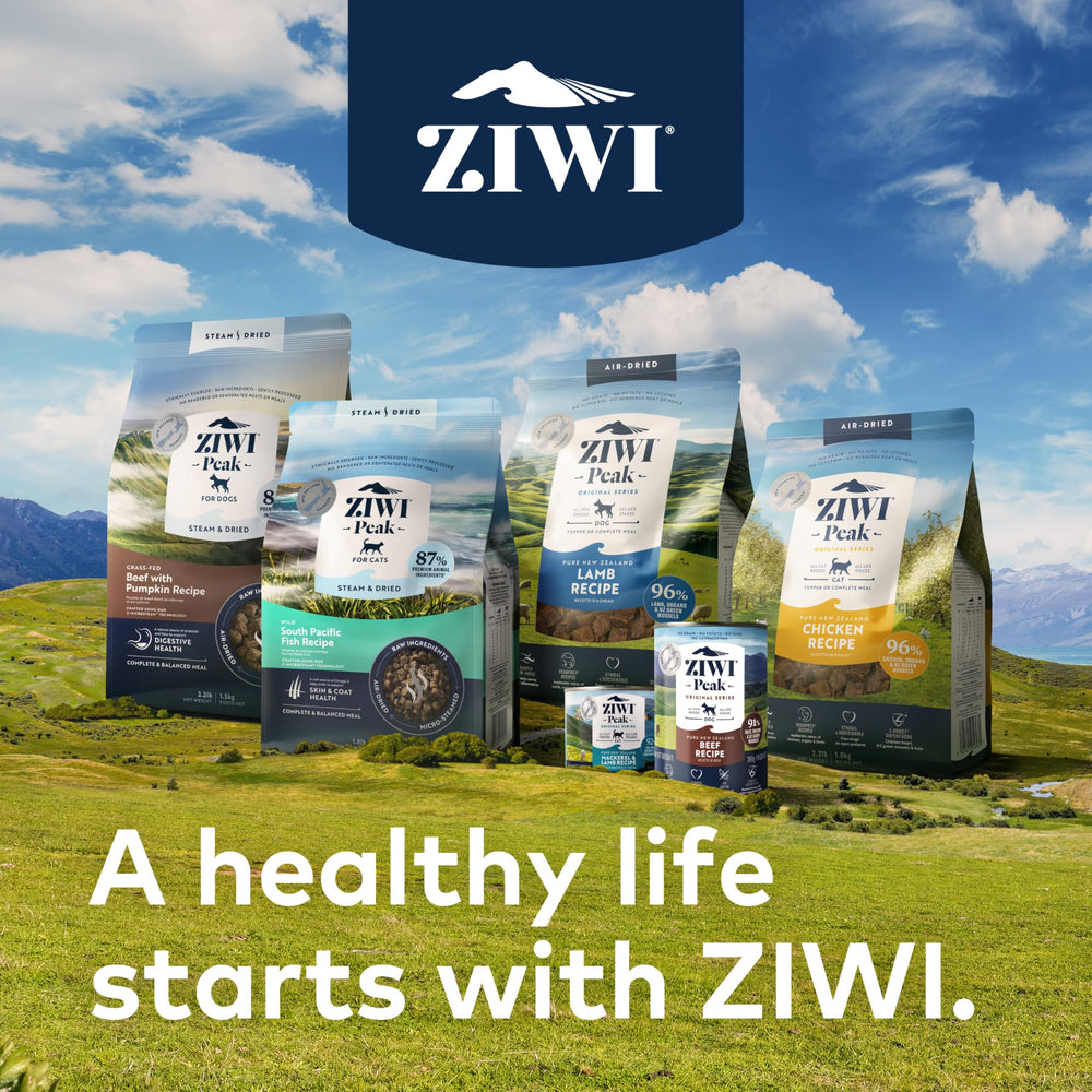 ZIWI Chicken Recipe New Zealand ingredients underscore clean sourcing