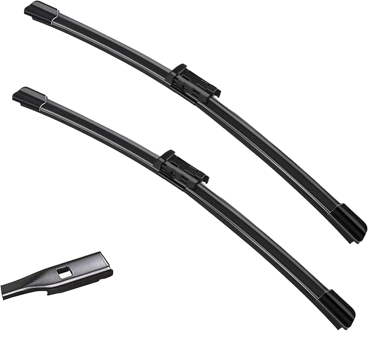 ZIXMMO 22-inch wiper blades set for clear visibility in rain and spray