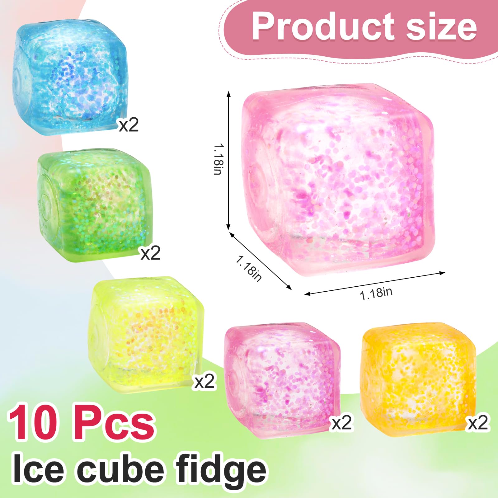 ZJDL Stress Cube compact 1.18 inch size for pocket carry.