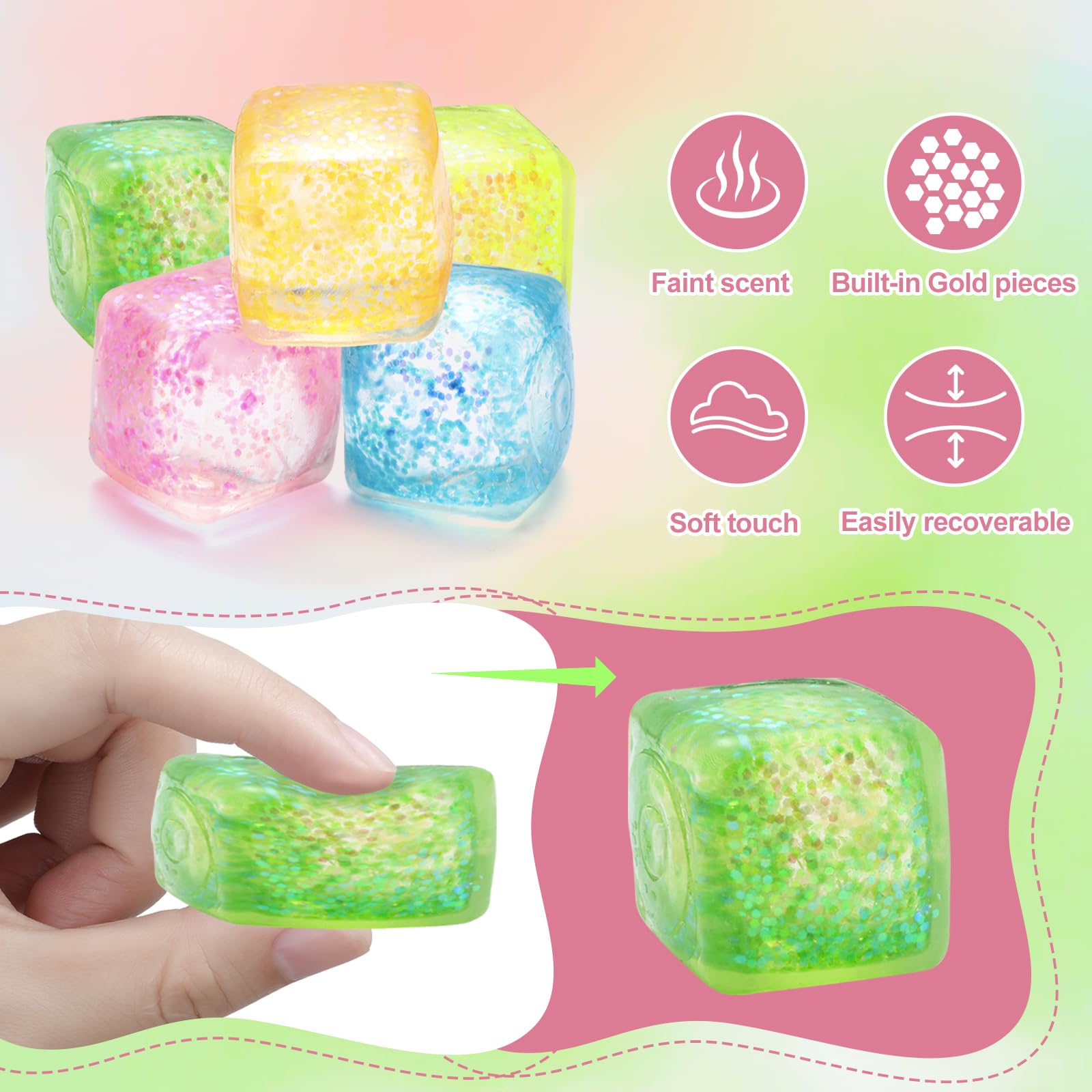 ZJDL Stress Cube sensory relief for both adults and kids.