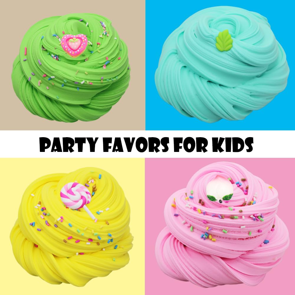 ZJOFP Butte Slime Kit 11 Pack wet slime for sensory play sessions.