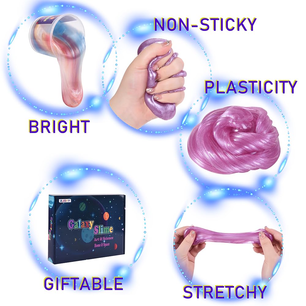 ZJOFP slime being folded and stretched for calm, focused activity