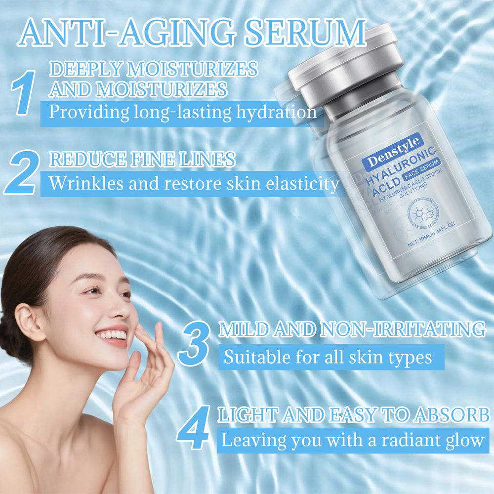 ZJRUI Serum absorption close-up demonstrates improved hydration and feel