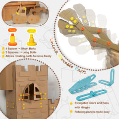 ZLemma Cardboard Kit crease roller helps clean folds for cardboard projects
