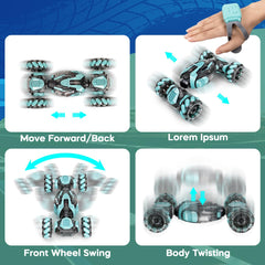 ZMMB Gesture Sensing RC Stunt Car drift action for exciting tricks.
