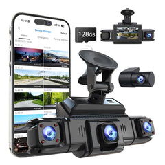 ZMOPO 360 view front camera delivers wide, clear daytime footage for safer drives.