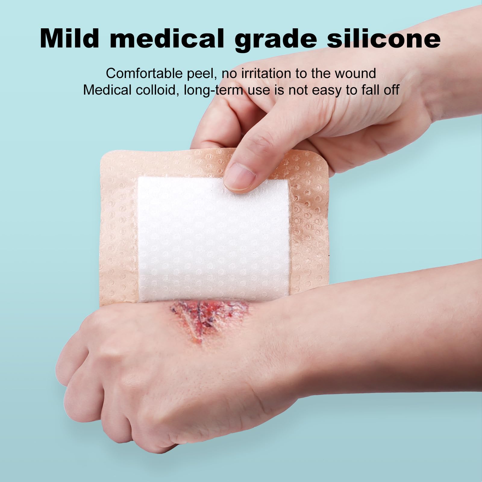 ZMZPA border dressing designed for gentle skin contact