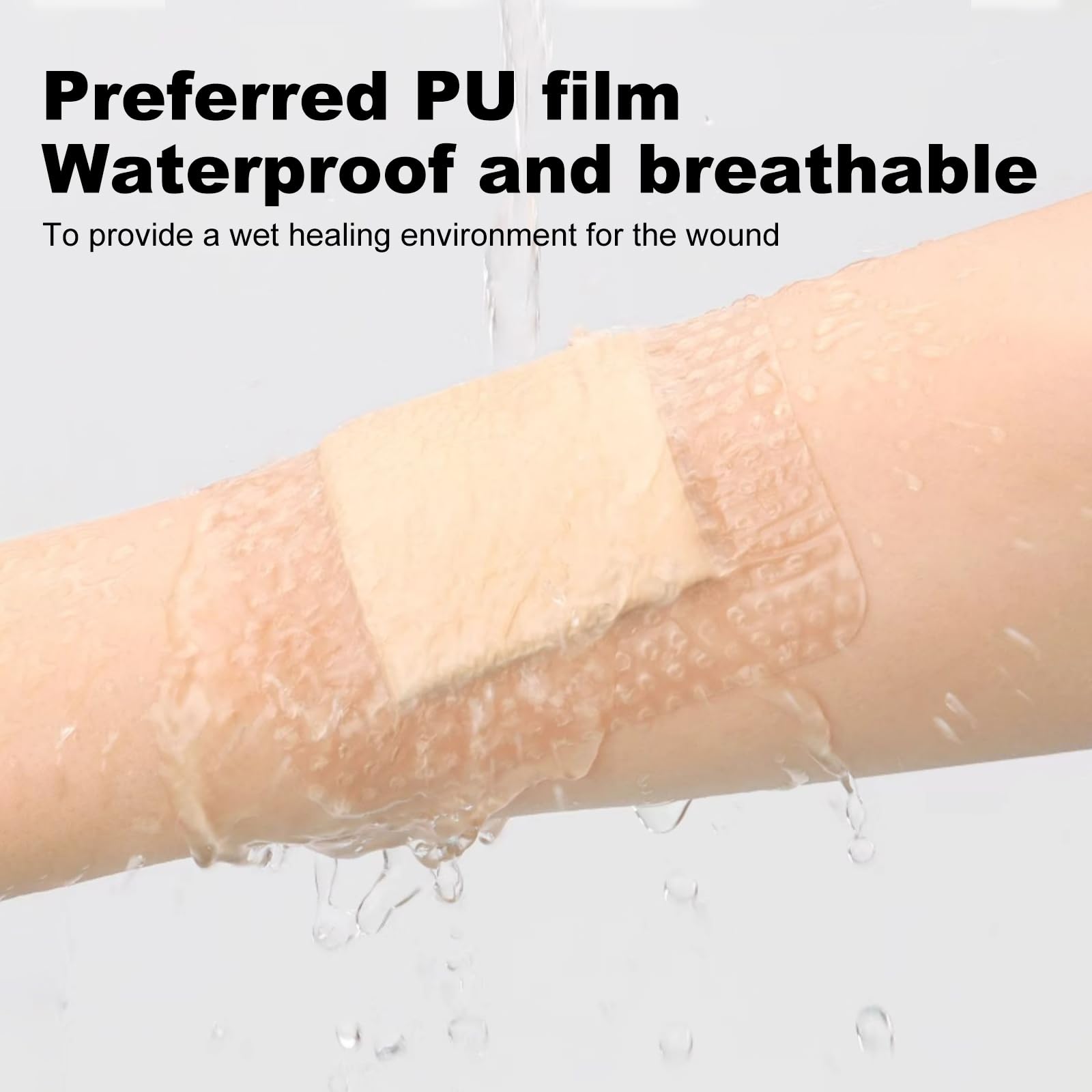 ZMZPA latex-free silicone dressing for sensitive skin