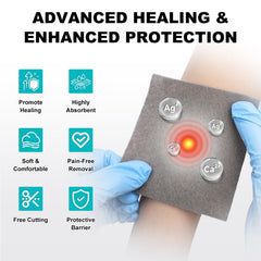 ZMZPA high absorption dressing demonstrates quick exudate uptake for prolonged wear