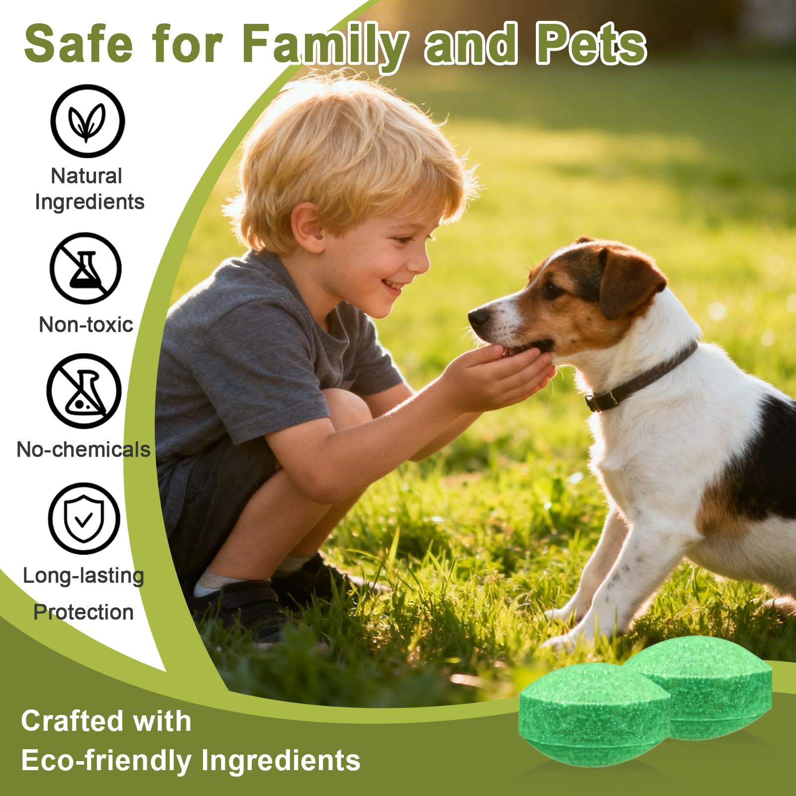 ZNZTO mesh bag holding repellent balls demonstrates easy, mess-free setup.