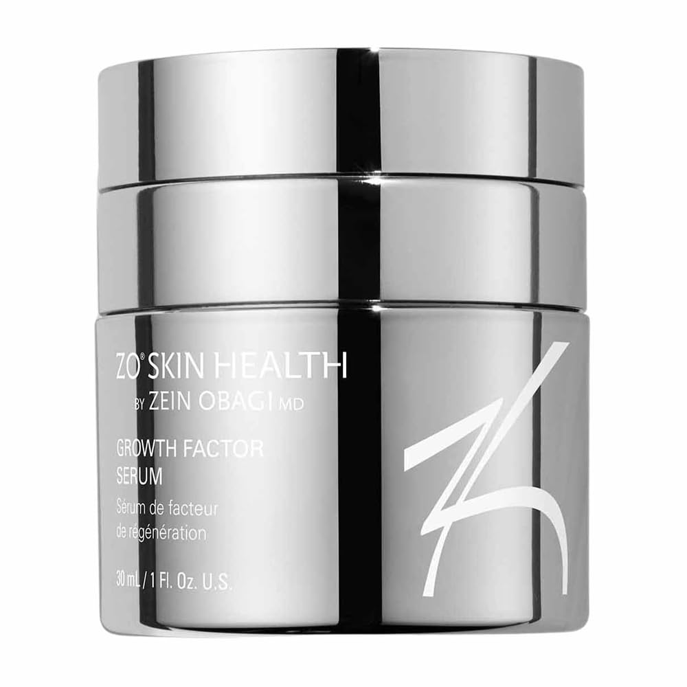 ZO SKIN HEALTH Growth Factor Serum Plus bottle — lightweight gel for hydrated, healthier-looking skin