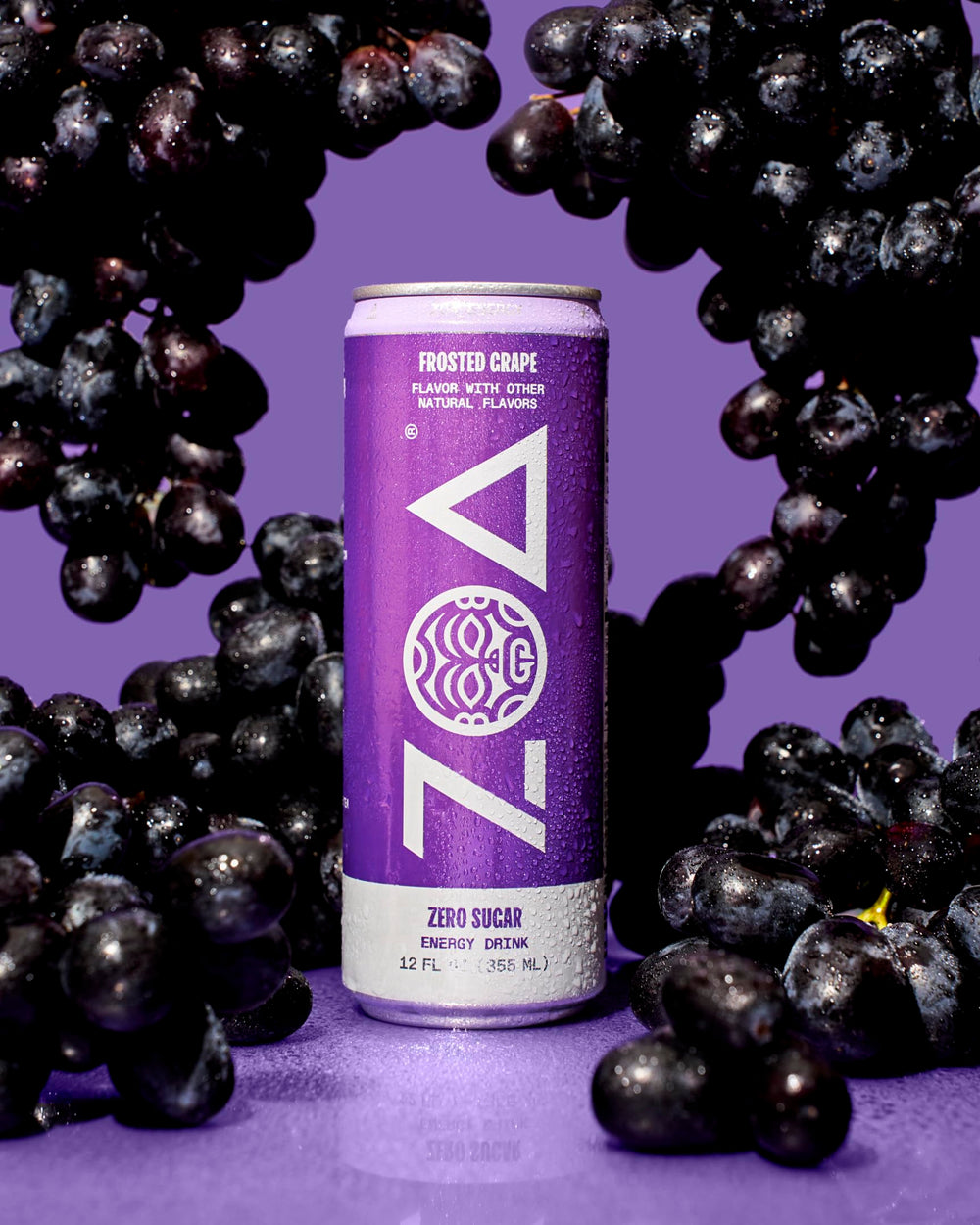 ZOA electrolytes graphic suggests hydration support during workouts