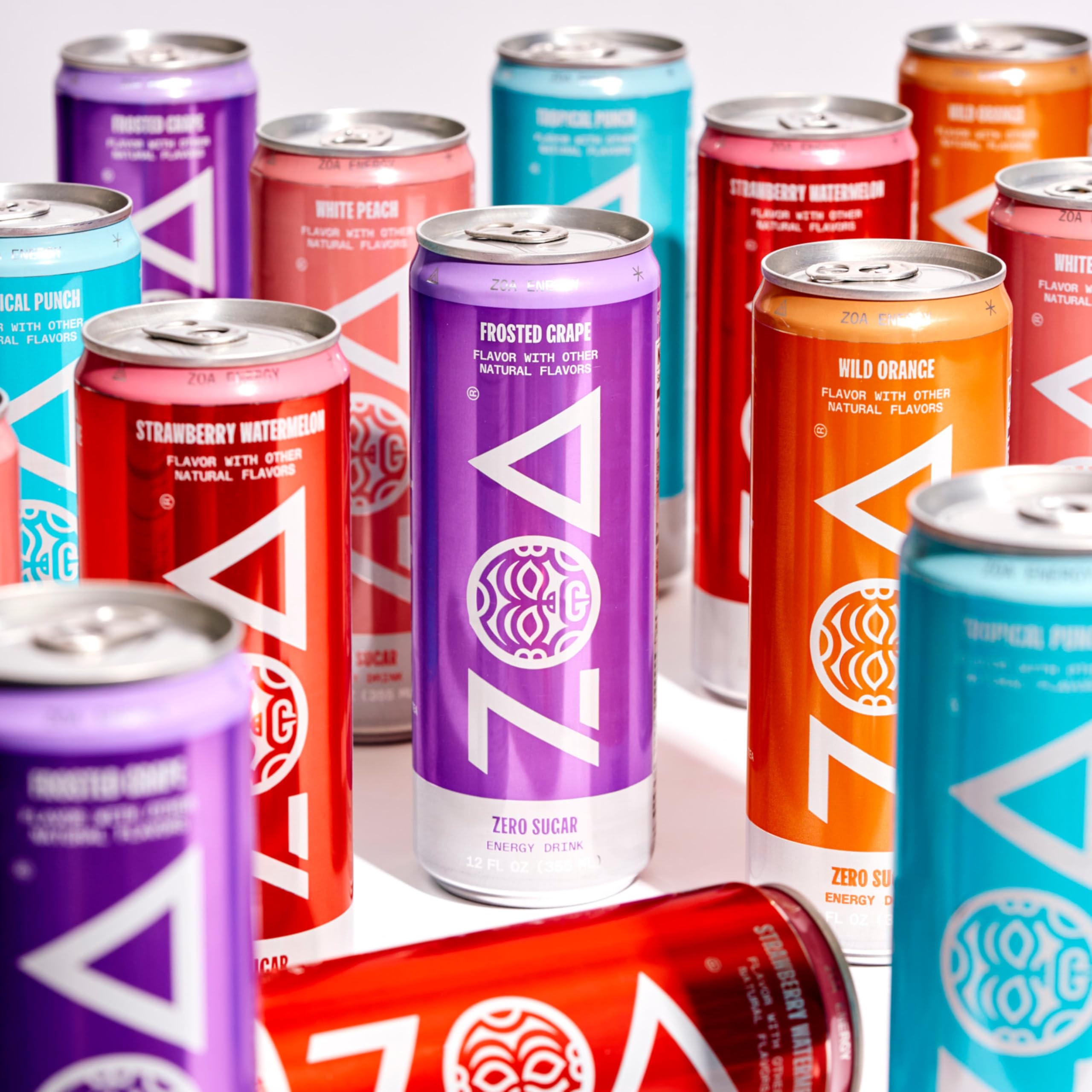 ZOA Wild Orange lifestyle shot promotes active routines with natural caffeine