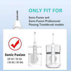 Color coded rings aid personalized hygiene with ZoCCee brush heads.