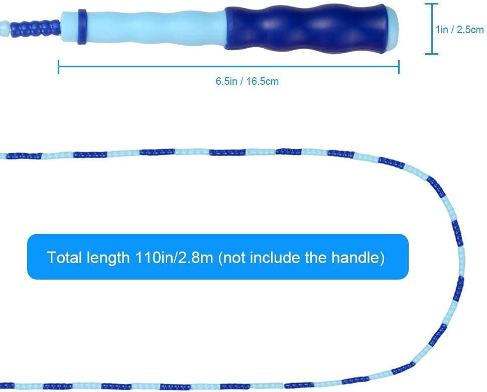 ZOCY cardio jump rope pack image, 2 ropes included for shared workouts.