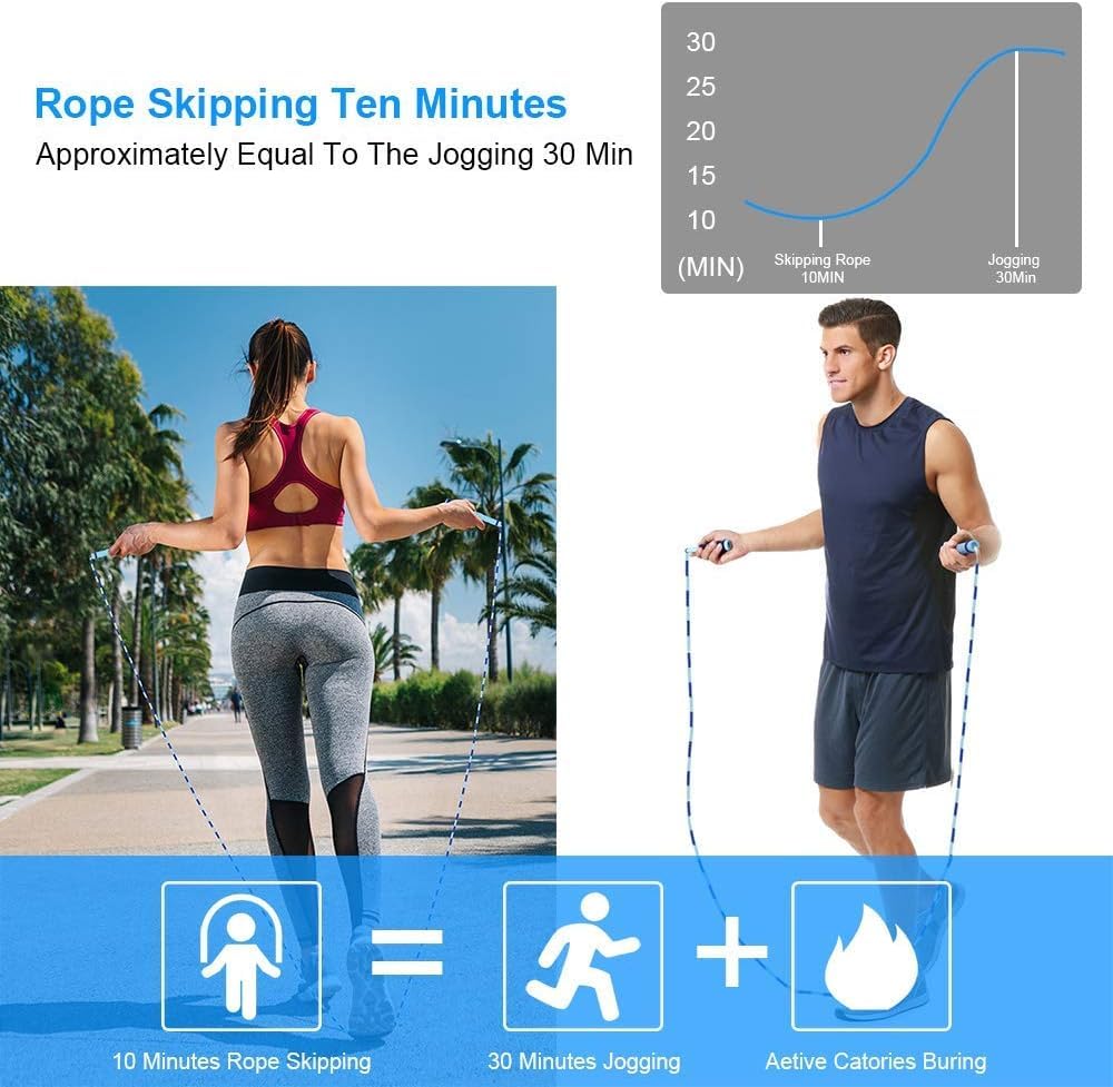 ZOCY bright pink blue rope color combination, visual appeal for kids workouts.