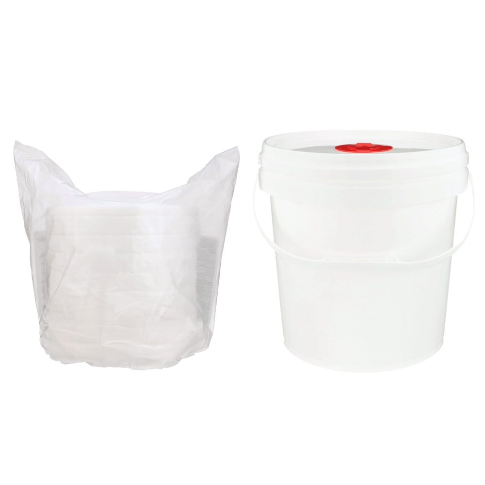 Zogics Antibacterial Wipes on gym equipment surfaces for quick cleanup.