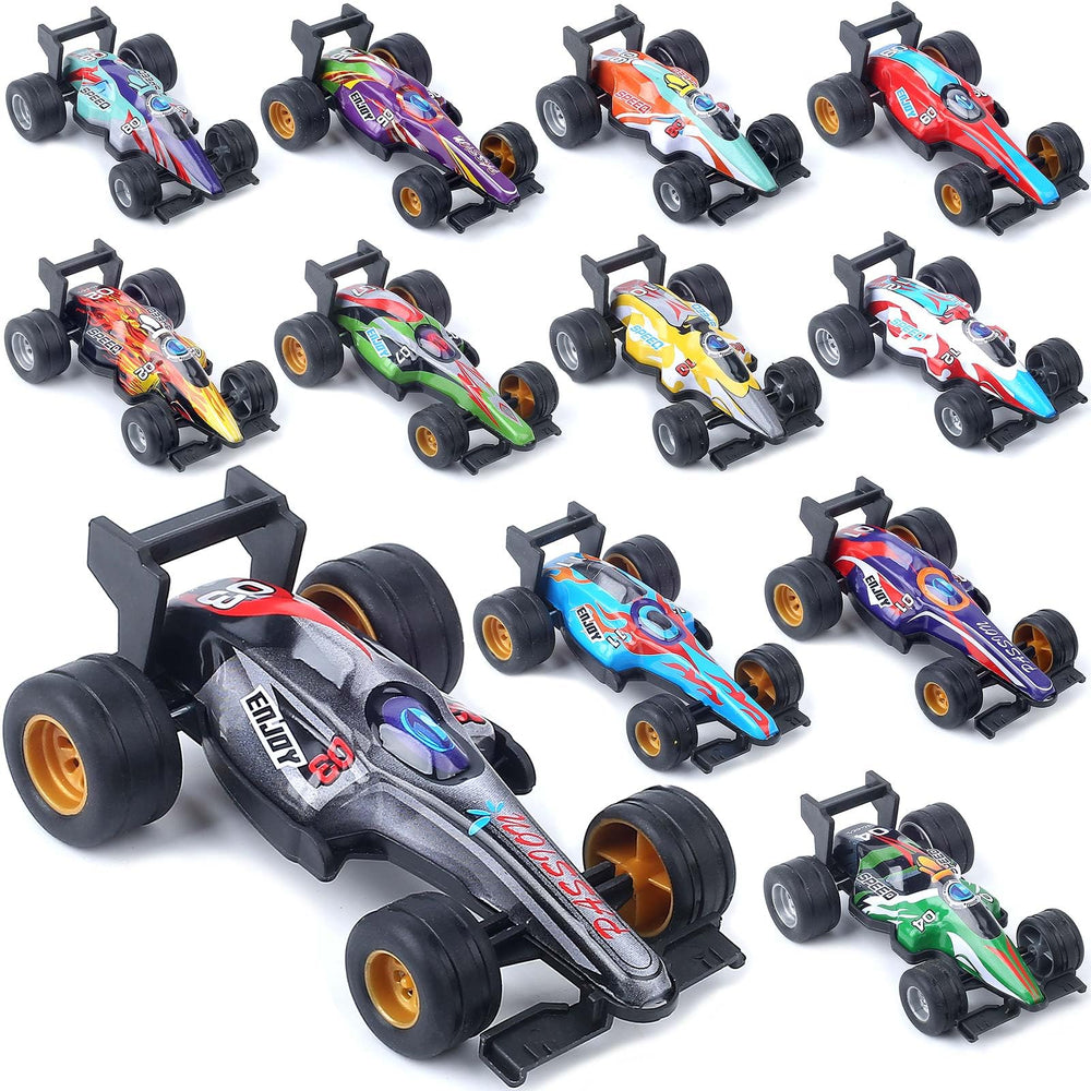 ZOHANINDL pull back cars 12-pack assorted colors for lively play and easy gifting