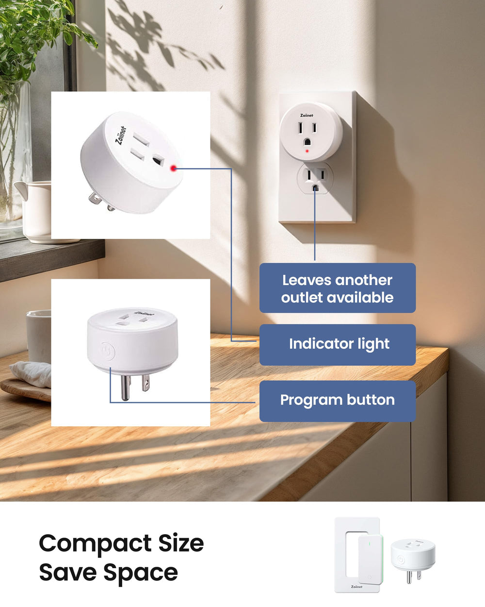 Zoiinet 300ft wireless range controlling devices through walls
