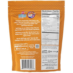 Zolli Drops natural fruit flavors close-up without artificial dyes.