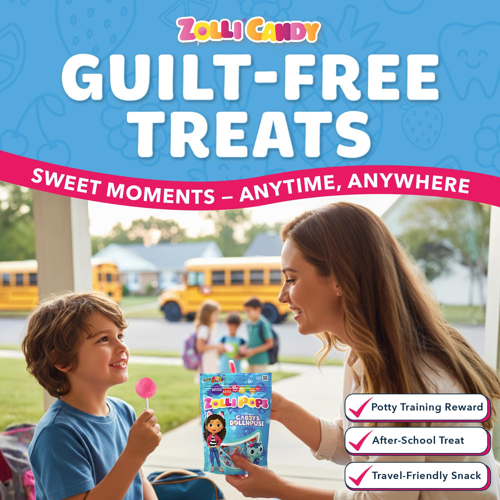 Adults and kids share allergen-friendly lollipops in a cozy home setting.