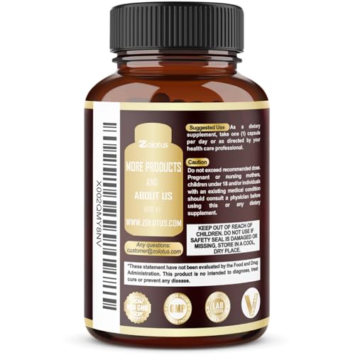Zolotus capsules blend with Ashwagandha and Panax Ginseng for balanced vitality