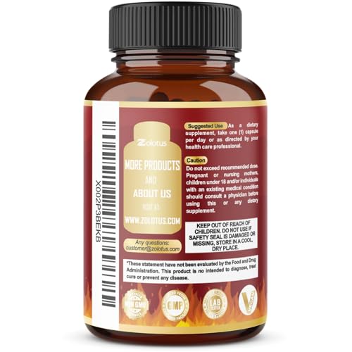 Zolotus Maca Shilajit capsules promote natural vitality and stamina.