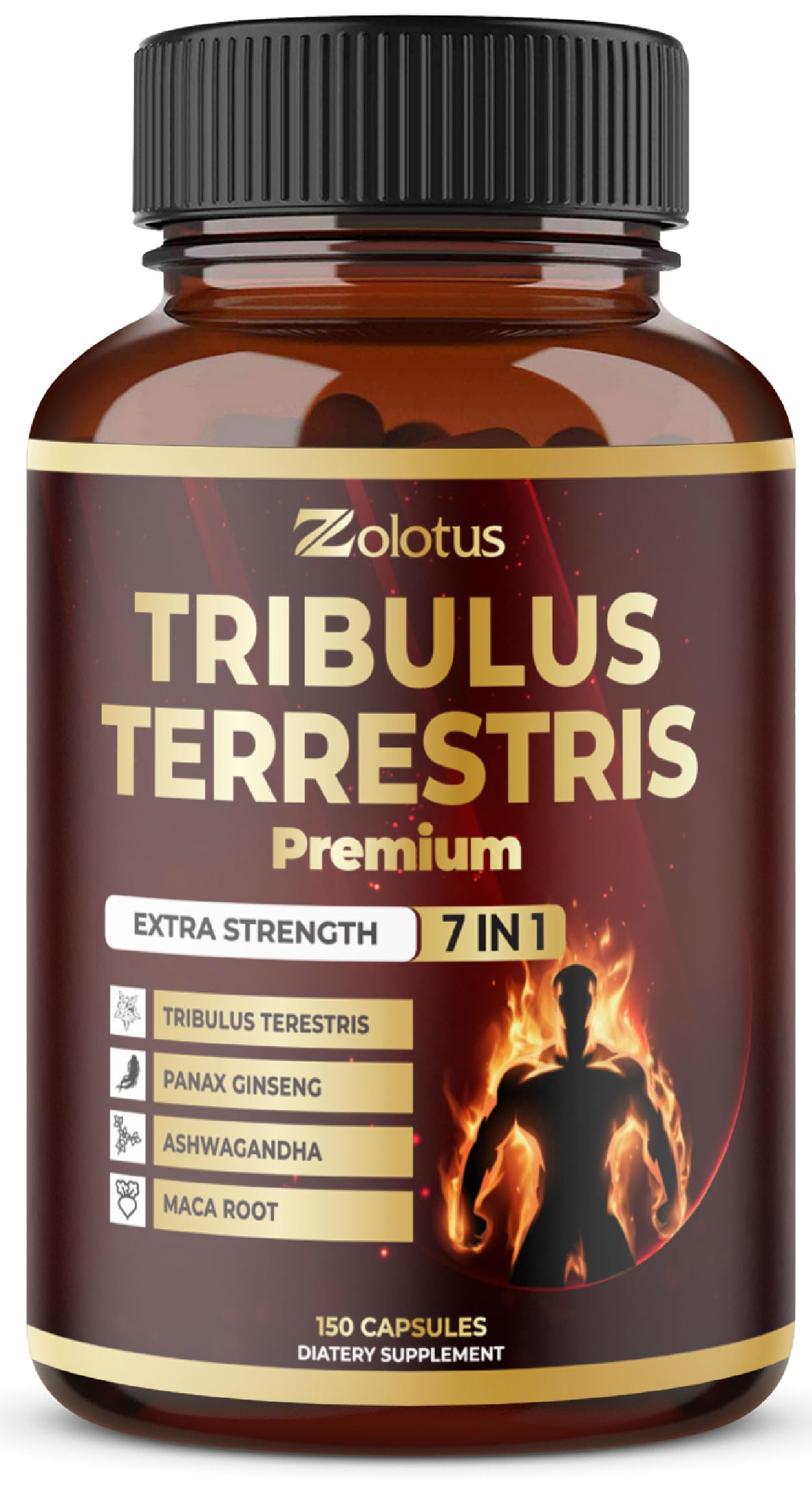 Zolotus Tribulus Terrestris bottle for daily wellness