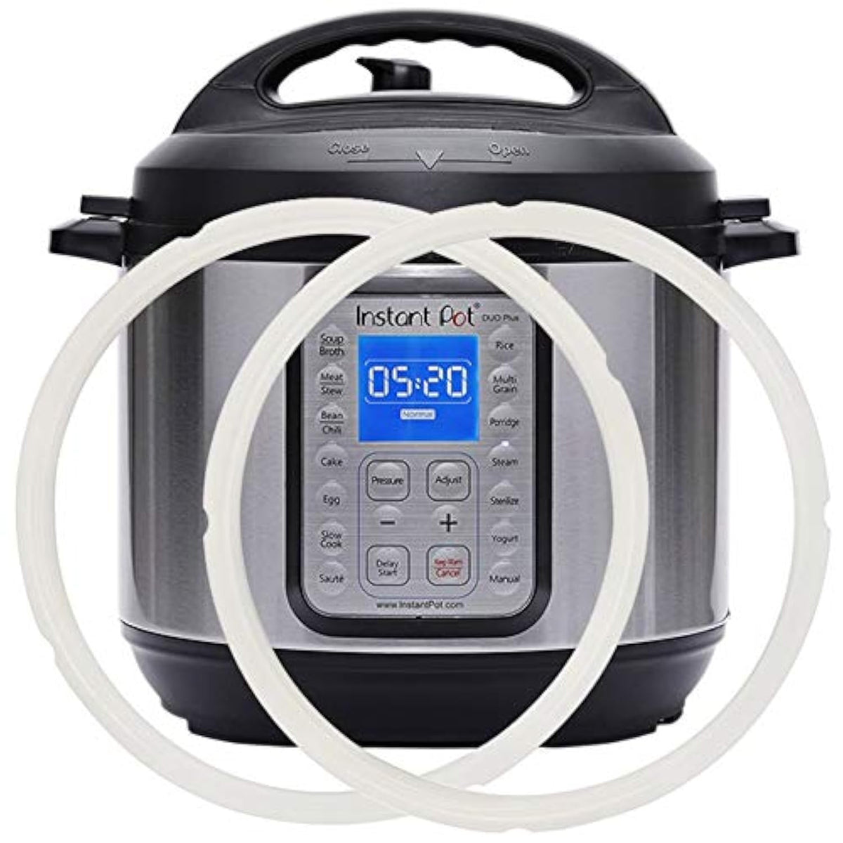 ZoneFly 6qt sealing ring package for Instant Pot ensures quick replacement and reliable sealing.