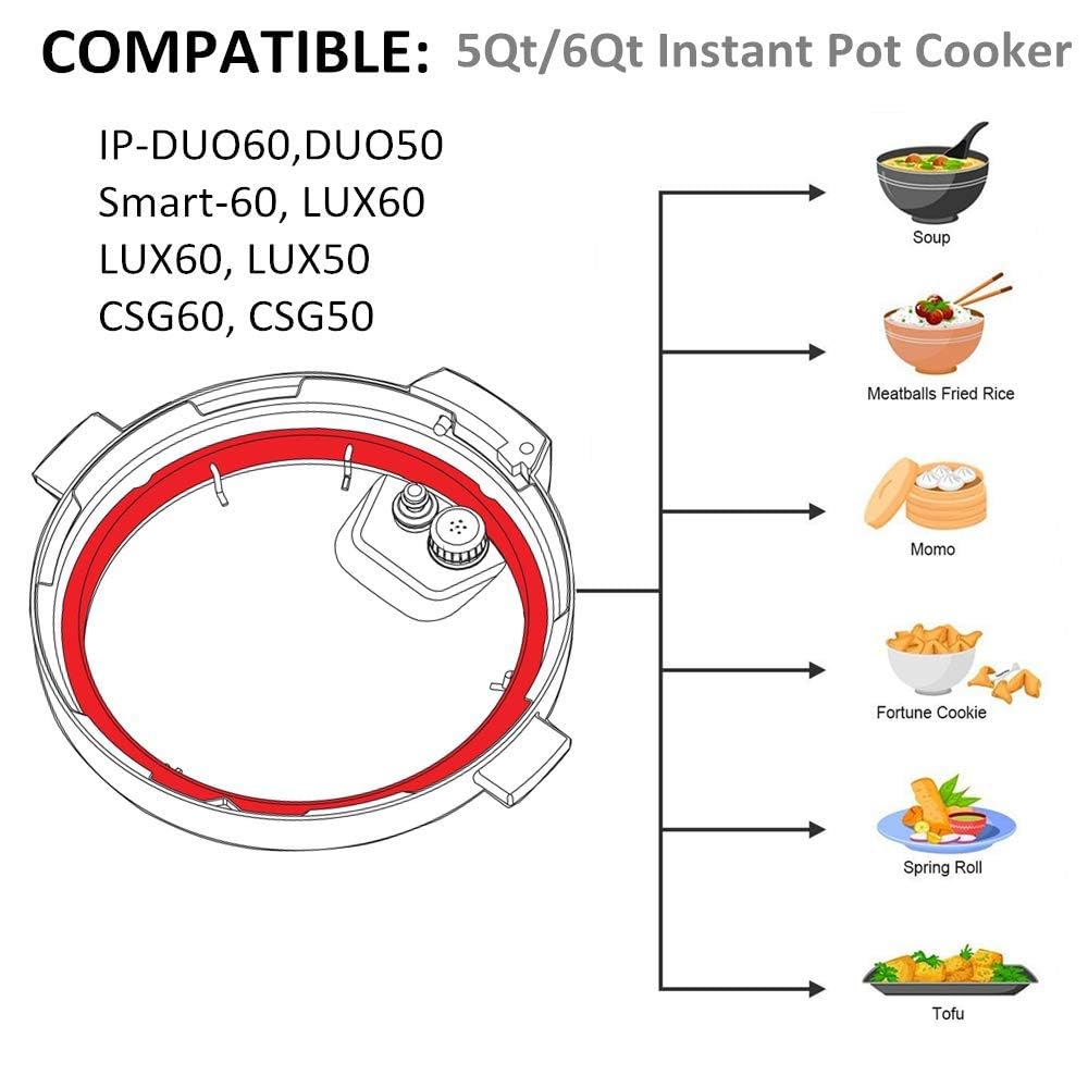 ZoneFly IP-DUO60 compatibility shows broad Instant Pot fit for easy upgrades.