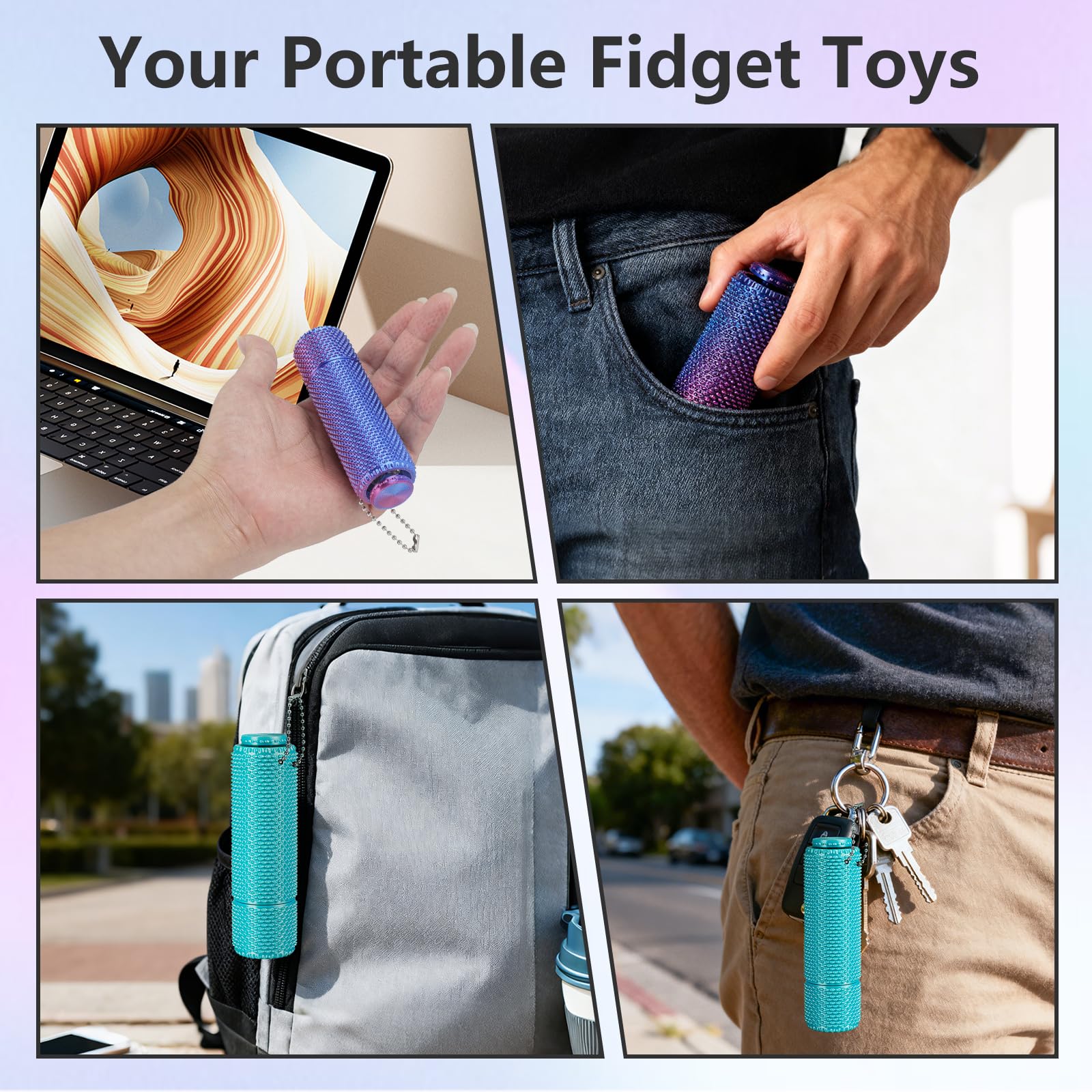 ZongniYiT Little Ouchies fidget made with plant-based PLA for durability.