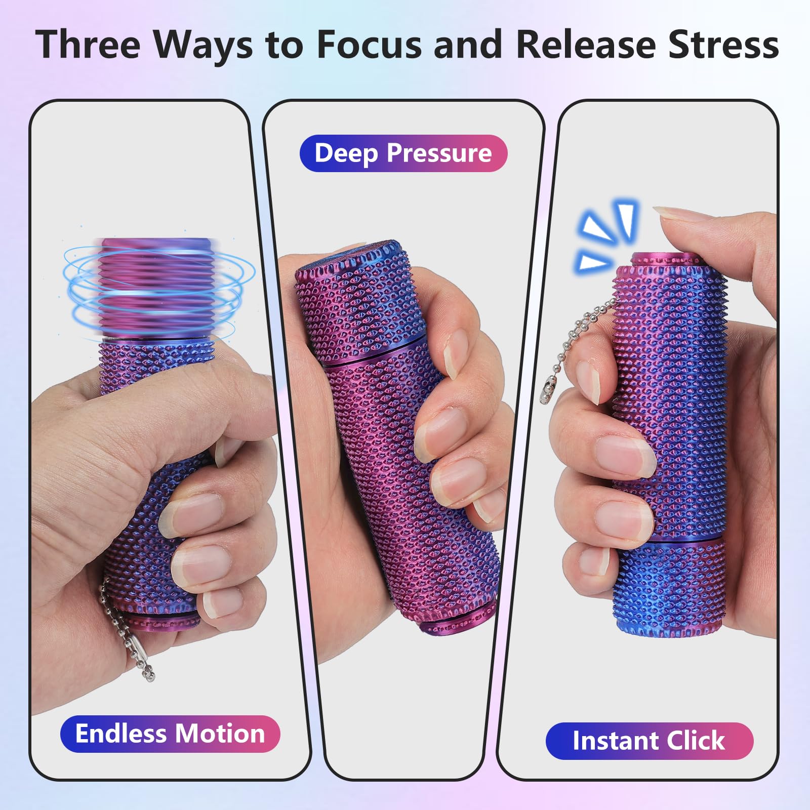 ZongniYiT Little Ouchies fidget spikes provide tactile sensory stimulation.