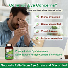 zooone capsules shown as two-per-day dose for easy daily eye health