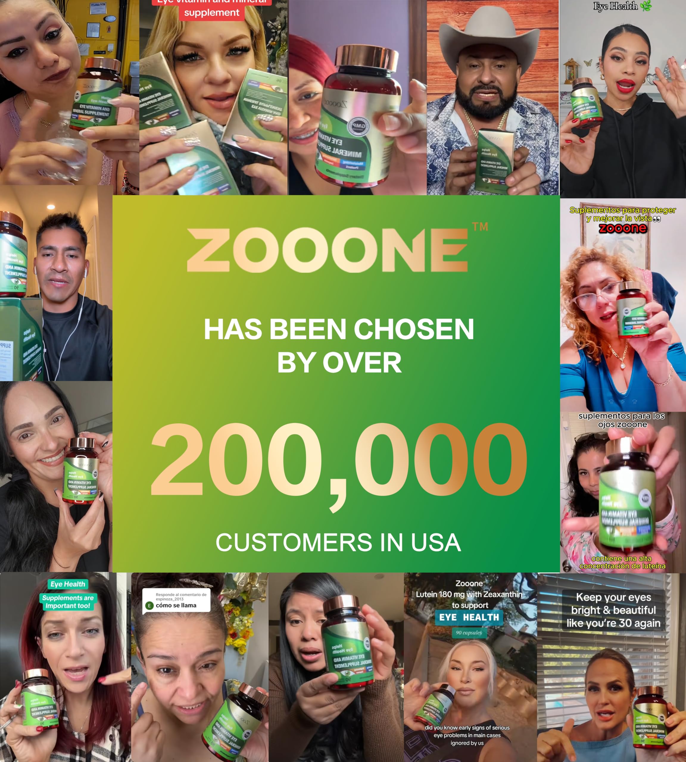 zooone six-nutrient blend with lutein, zeaxanthin, zinc, copper, vitamins C and E