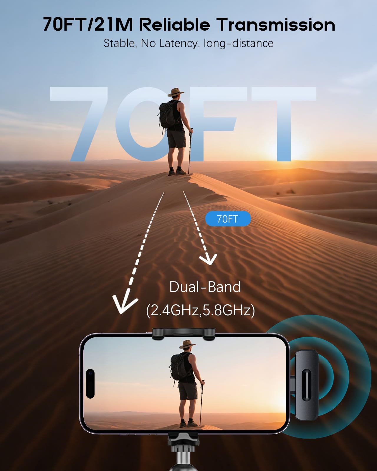ZOPPLM real-time monitoring with headphones for precise audio checks.