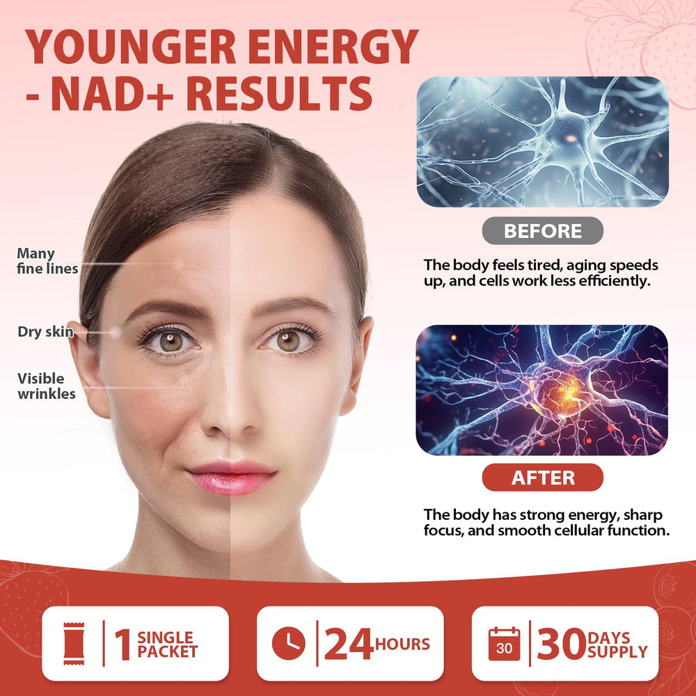 Person taking ZOROAHER NAD+ liquid as part of daily wellness routine.