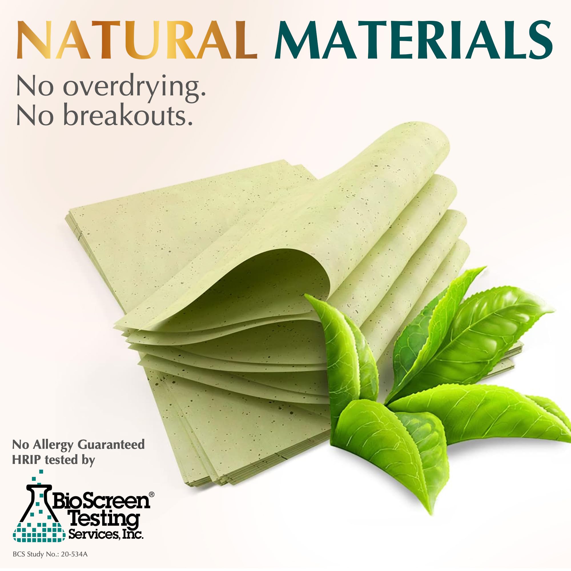 No smudging—makeup stays intact after blotting